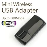 Mini 300 Mbps Wireless 802.11 N/G WiFi USB 2.0 WLAN Network Adapter/Dongle for Windows 7/Vista/XP Mini 300 Mbps Wireless 802.11 N/G WiFi USB 2.0 WLAN Network Adapter/Dongle for Windows 7/Vista/XP