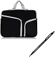 LOHASIC Premium Neoprene Water Resistance Zipper Sleeve Bag for Macbook Pro Retina / Ultrabook / Netbook , Built-in 2 Pockets-13" Black