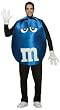 Adult Poncho Blue M & M's Costume - Adult Std.