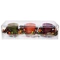 Set of 3 Fall Centerpiece Candleholders