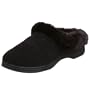 Dearfoams Women's Boucle Mule,Black,10 M