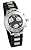 Cartier Men's W10125U2 Must 21 Chronoscaph Stainless Steel and Black Rubber Chronograph Watch from Cartier