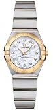 NEW OMEGA CONSTELLATION LADIES MINI WATCH 123.20.24.60.55.002