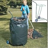 Get Organized Rolling Leaf Bag Holder