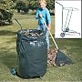 Get Organized Rolling Leaf Bag Holder