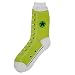 LIME GREEN HIGH TOP NOVELTY SNEAKER STYLE SOCKS