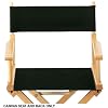 Canvas Seat And Back, CANVAS, BLACK