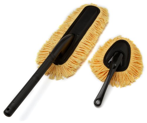 Zwipes Microfiber 2-Piece Combo Interior & Exterior Duster