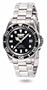 Invicta Pro Diver Men's Automatic Watch with Black Dial  Analogue display on Silver Stainless Steel Bracelet 8926