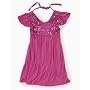 Hannah Montana Girls Sequined Knit Dress