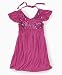 Hannah Montana Girls Sequined Knit Dress