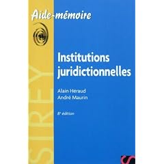 Institutions juridictionnelles