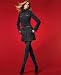 INC International Concepts Petite Coat, Long Sleeve with Pockets Black P/L