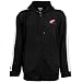 Antigua Detroit Red Wings Black Sonic Full Zip Hoody Sweatshirt