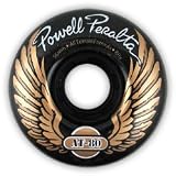 Powell AT-80 Clear Black - Set of 4 Wheels (80A / 60MM)