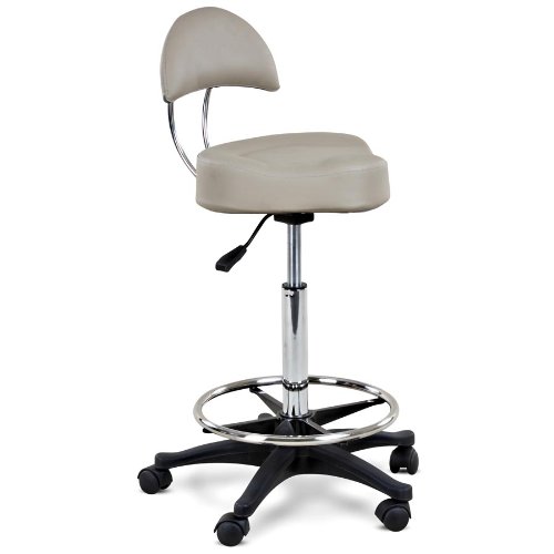 Chevelle Sand Stool with Back Footrest