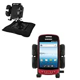 Car Bean Bag Dash & Windshield Holder for the Samsung Rookie R720 - Gomadic Brand