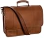 Latico Heritage Collection Front Flap Briefcase,Natural,one size