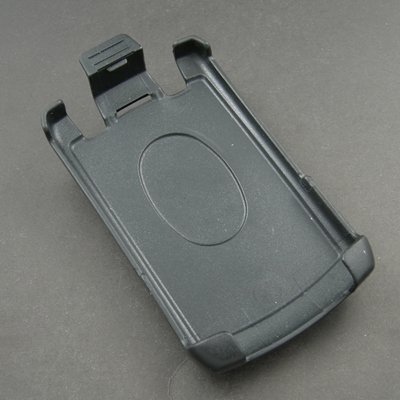 Blackberry Curve 8320 Swivel Rotating Belt Clip Cell Phone Holster - Black Hard Plastic Holster Clip