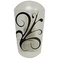 GE 11230 LED Rounded Decor Auto on and off Night Light, White