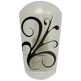 GE 11230 LED Rounded Decor Auto on and off Night Light, White