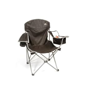 SunnCamp Deluxe Steel Chair with Cool Bag in Arm
