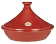 Emile Henry - 615532 - Plat � Tajine - En C�ramique �maill�e - Diam�tre 32 Cm - Contenance 2,5 L - 6 � 8 Personnes