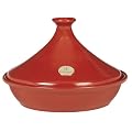 Emile Henry - 615532 - Plat � Tajine - En C�ramique �maill�e - Diam�tre 32 Cm - Contenance 2,5 L - 6 � 8 Personnes