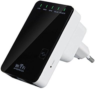 GICHA New Fashion 300m 2.4g Wireless Repeater 802.11n/g/b, Fcc/ce Approved, Wireless Wifi Signal Enhancement LAN Network Amplifier...