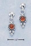 Dangles & Posts Ea 1249 : Round Amber Earrings 41yXnWOFfyL. SL160 Dangles & Posts Ea 1249 : Round Amber Earrings