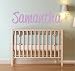 Decor Designs Decals Mermaid and Starfish Scales Pattern Printed Custom Name and Initial Personalized Wall Decal Sticker for Girls Room or Nursery (Multi-Sizes) (Original)