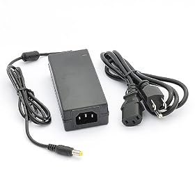 Ac Power Adapter with 3 Prong Plug 12 Volt 4 Amp with 5 Mm Dc Output Jack, 3215