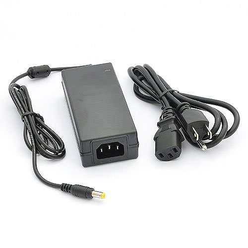 Ac Power Adapter with 3 Prong Plug 12 Volt 4 Amp with 5 Mm Dc Output Jack, 3215