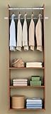 Easy Track Closet Easy Track72in. Cherry Hanging Tower Kit RV1472-C