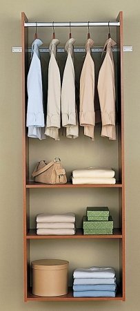 Easy Track Closet Easy Track72in. Cherry Hanging Tower Kit RV1472-C