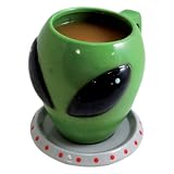 Big Mouth Toys The Alien Cup and Saucer Mug