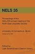 Proceedings of the Thirty-Fifth Annual Meeting of the North East Linguistic Society