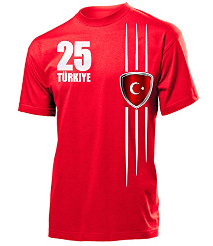 FUSSBALL – TÜRKEI FANSHIRT 3216(H-R) Gr. M