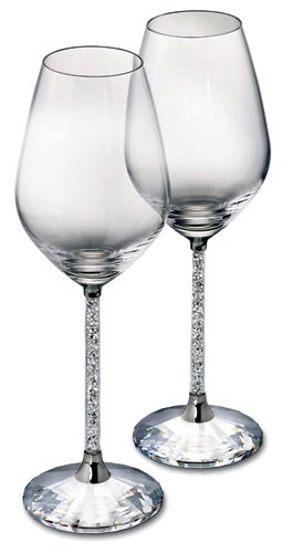 Swarovski Crystalline Red Wine Glasses (Set of 2)