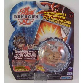 Bakugan Battle Brawlers Booster Pack Tan / Brown Series 2 (Bakugan May Vary)