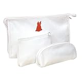 Heart Awareness Cosmetic Bags Set of 3