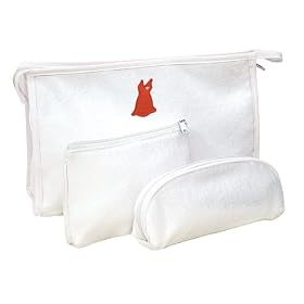 Heart Awareness Cosmetic Bags Set of 3