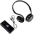 Pyle Wireless Headphones and Amplifier Package - PPCM20 Wireless Headset/Headphones With Base Station and USB Transmitter for PC/Mac For Video/Voice Chat - PHE3AB Headphone Amplifier with Bass Boost