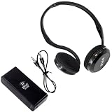 Pyle Wireless Headphones and Amplifier Package - PPCM20 Wireless Headset/Headphones With Base Station and USB Transmitter for PC/Mac For Video/Voice Chat - PHE3AB Headphone Amplifier with Bass Boost