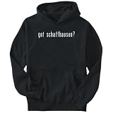 Hoodie Mens Black  Got Schaffhausen?  Cities
