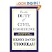 On the Duty of Civil Disobedience