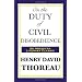 On the Duty of Civil Disobedience