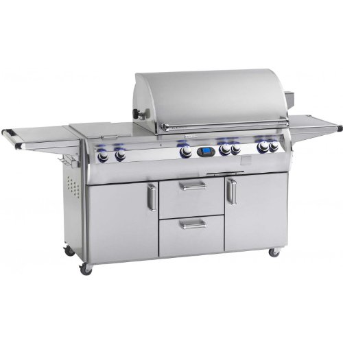 Fire Magic Echelon Diamond E790s Natural Gas Grill With Double Side Burner On Cart Fire Magic Echelon Diamond E790s Natural Gas Grill With Double Side Burner On Cart