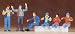 Preiser 10038 Lorry Drivers (Pack of 6) HO Gauge