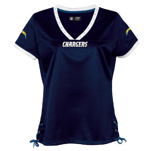 San Diego Chargers Draft Me II Short Sleeve Fashion Top